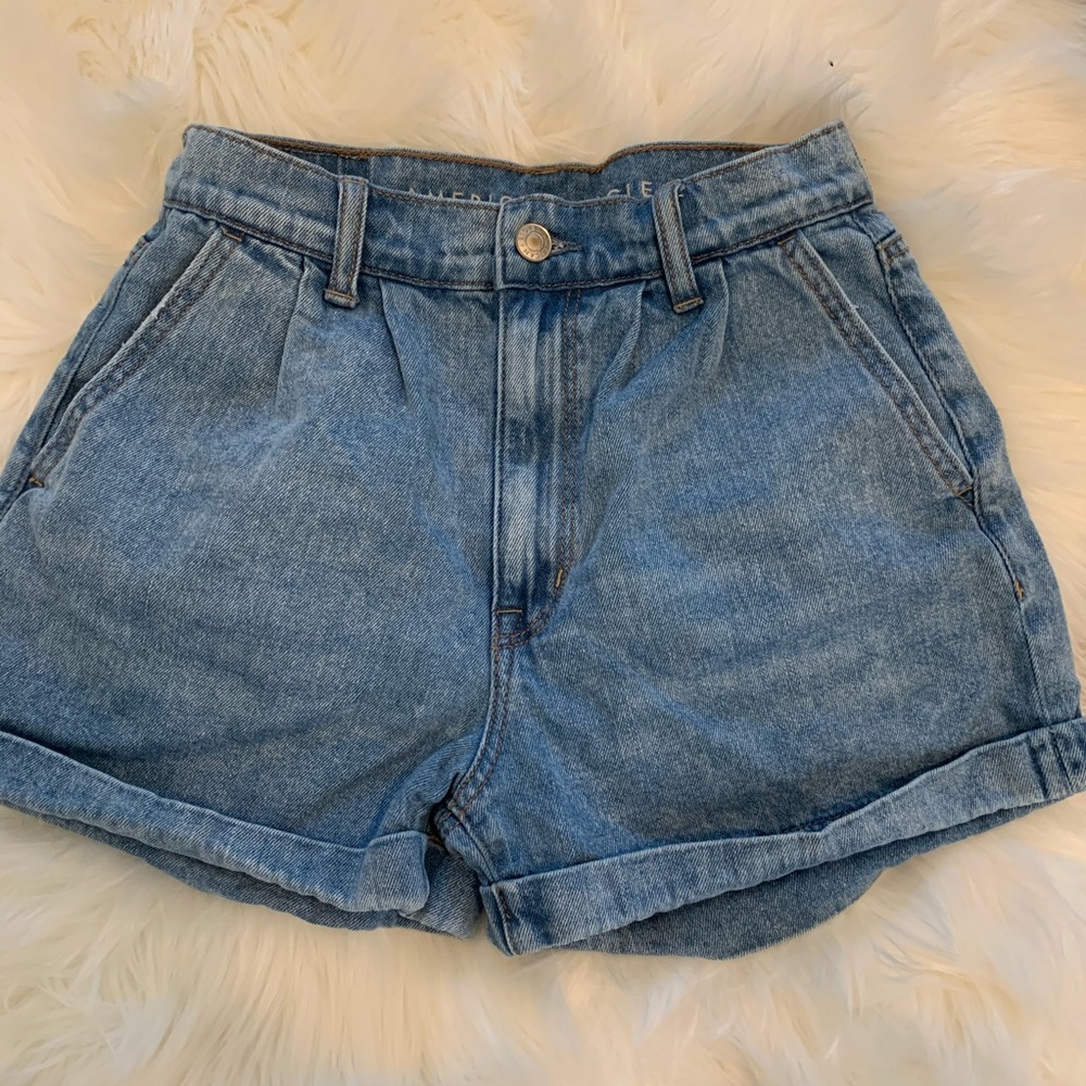American Eagle High Waisted Jean Shorts